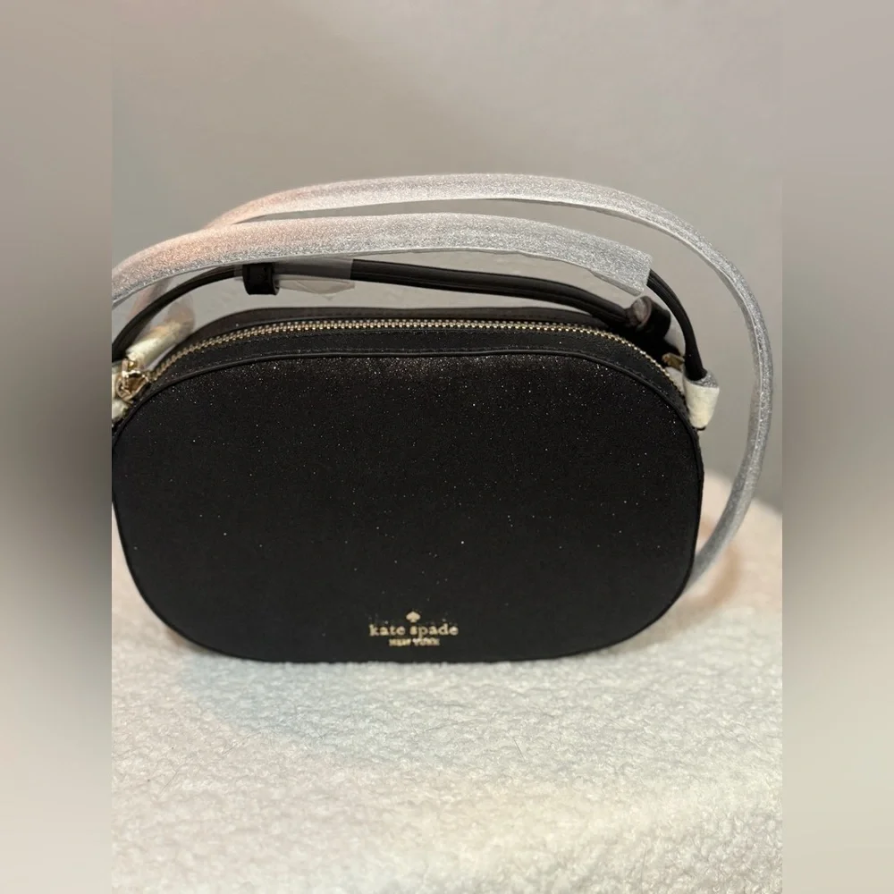 NWT Kate Spade New York glimmer oval camera bag - Picture 11 of 14